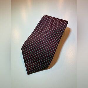 Brrooks Brothers “346” Men's Pure Silk Necktie - Burgundy